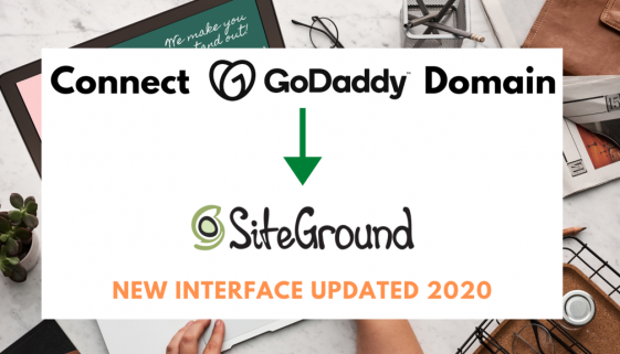 Connect Godaddy to Siteground